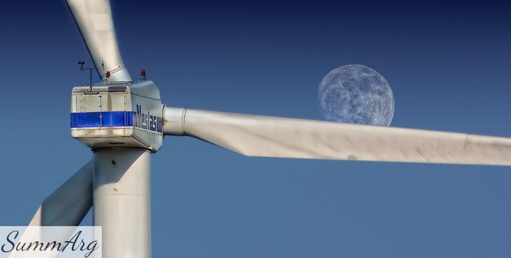 windmill, sky, nature