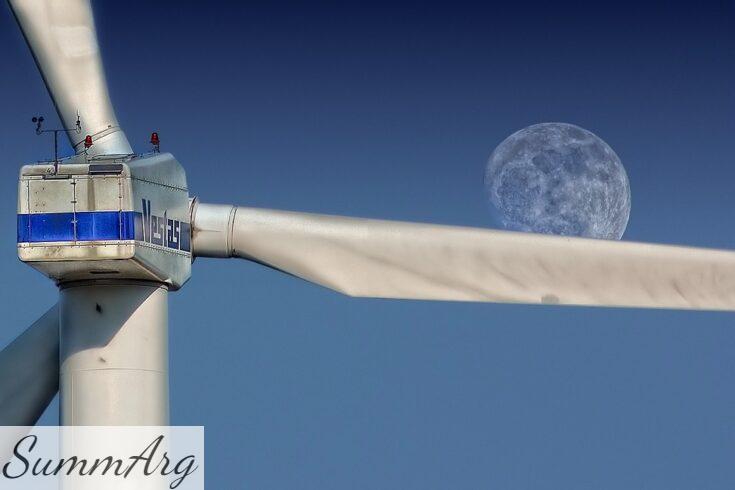 windmill, sky, nature