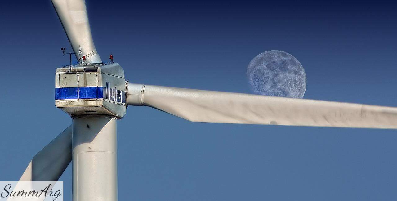 windmill, sky, nature