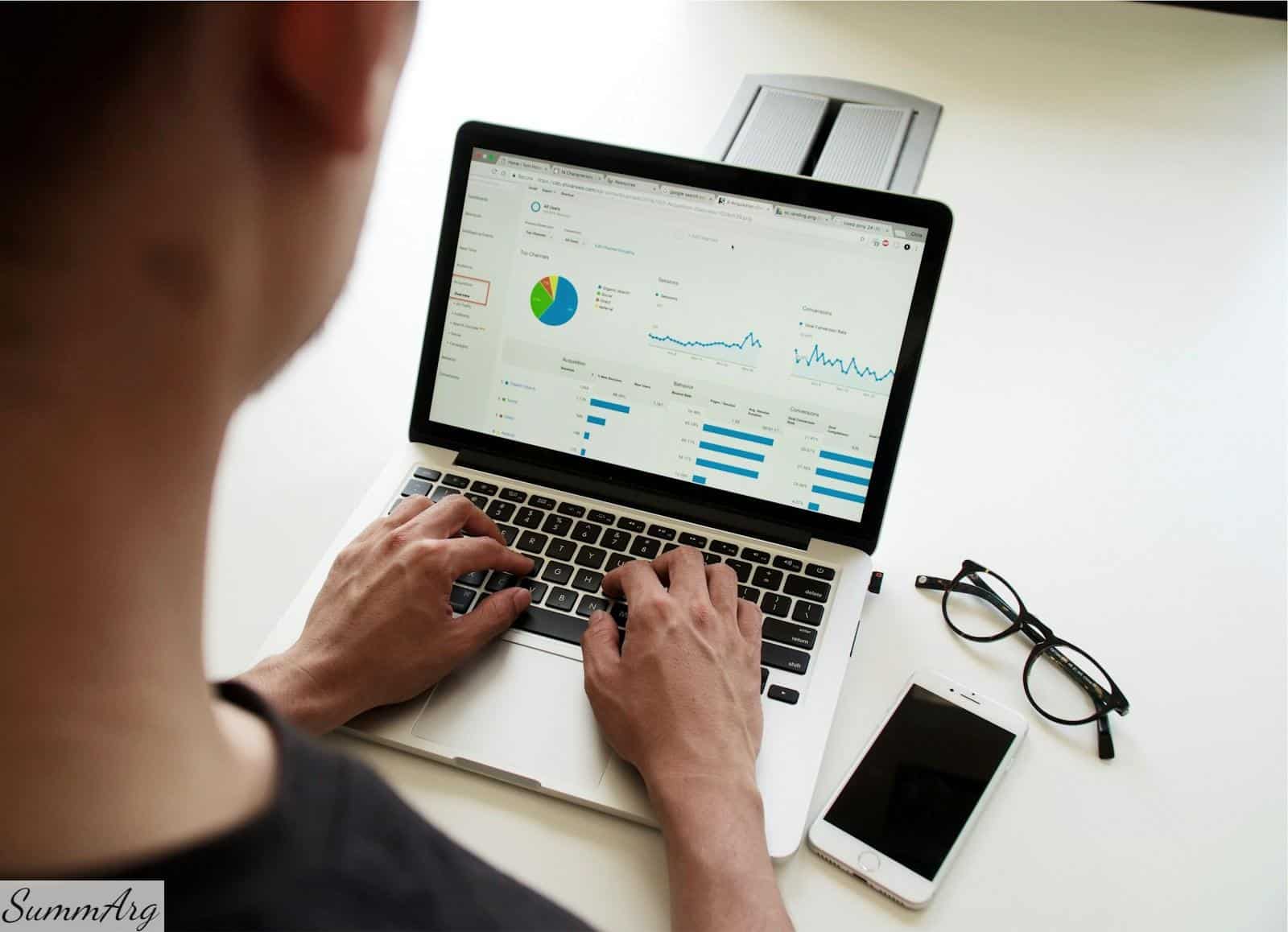 person using MacBook Pro
